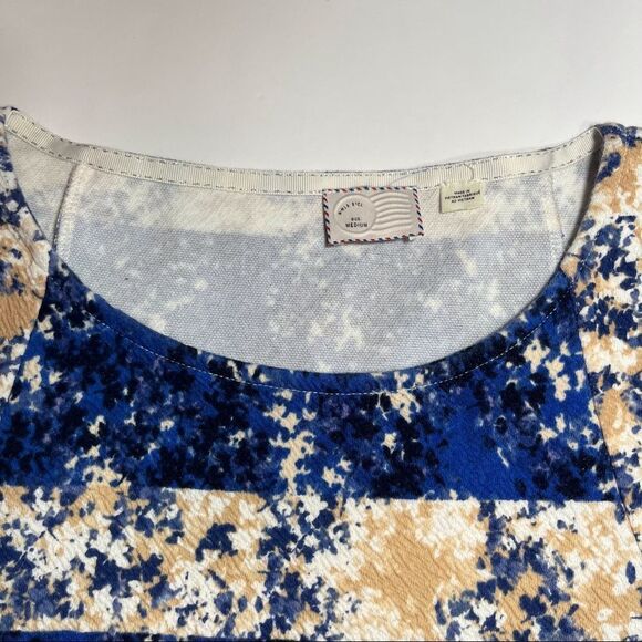 Anthropologie 9-H15 STCL Blue Puff Sleeve Pullover Blouse - Picture 8 of 13